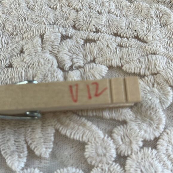 Me My Emblem Embroidered Cream Blouse Top - Picture 10 of 10